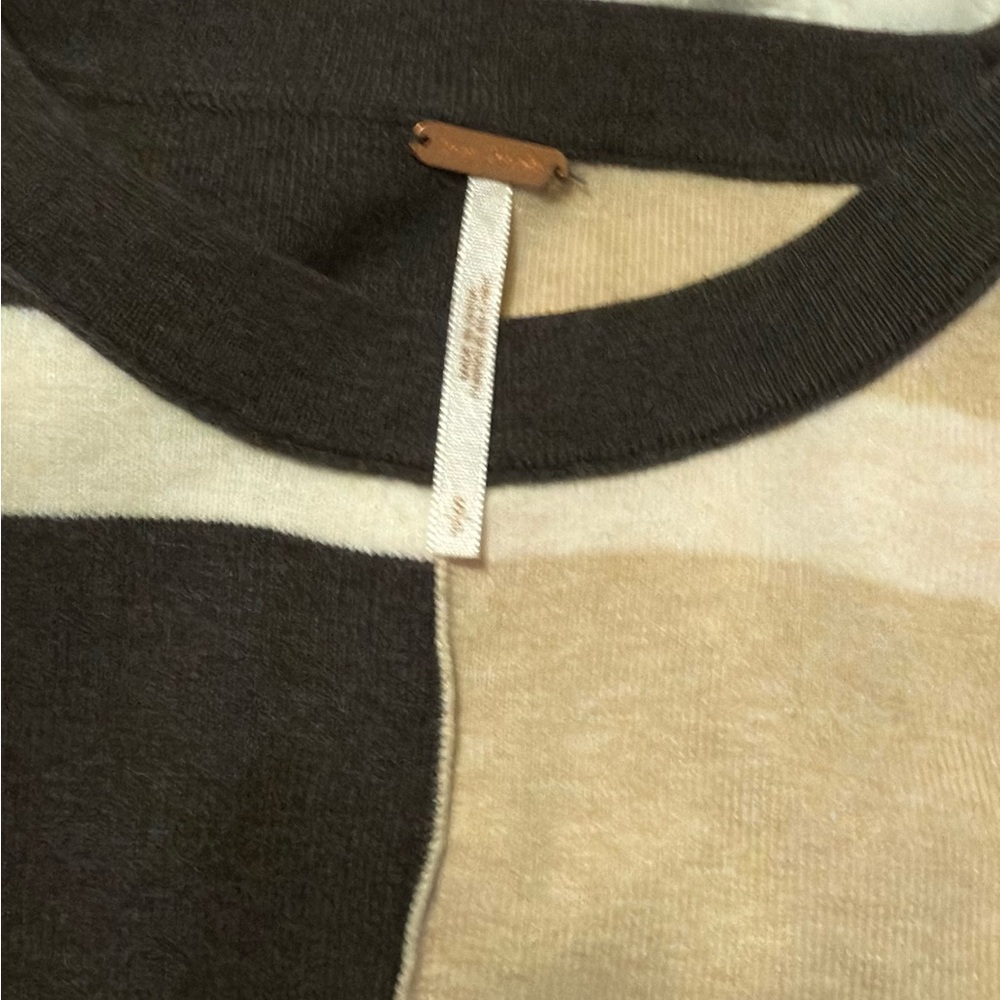 Free People Uptown Stripe Pullover